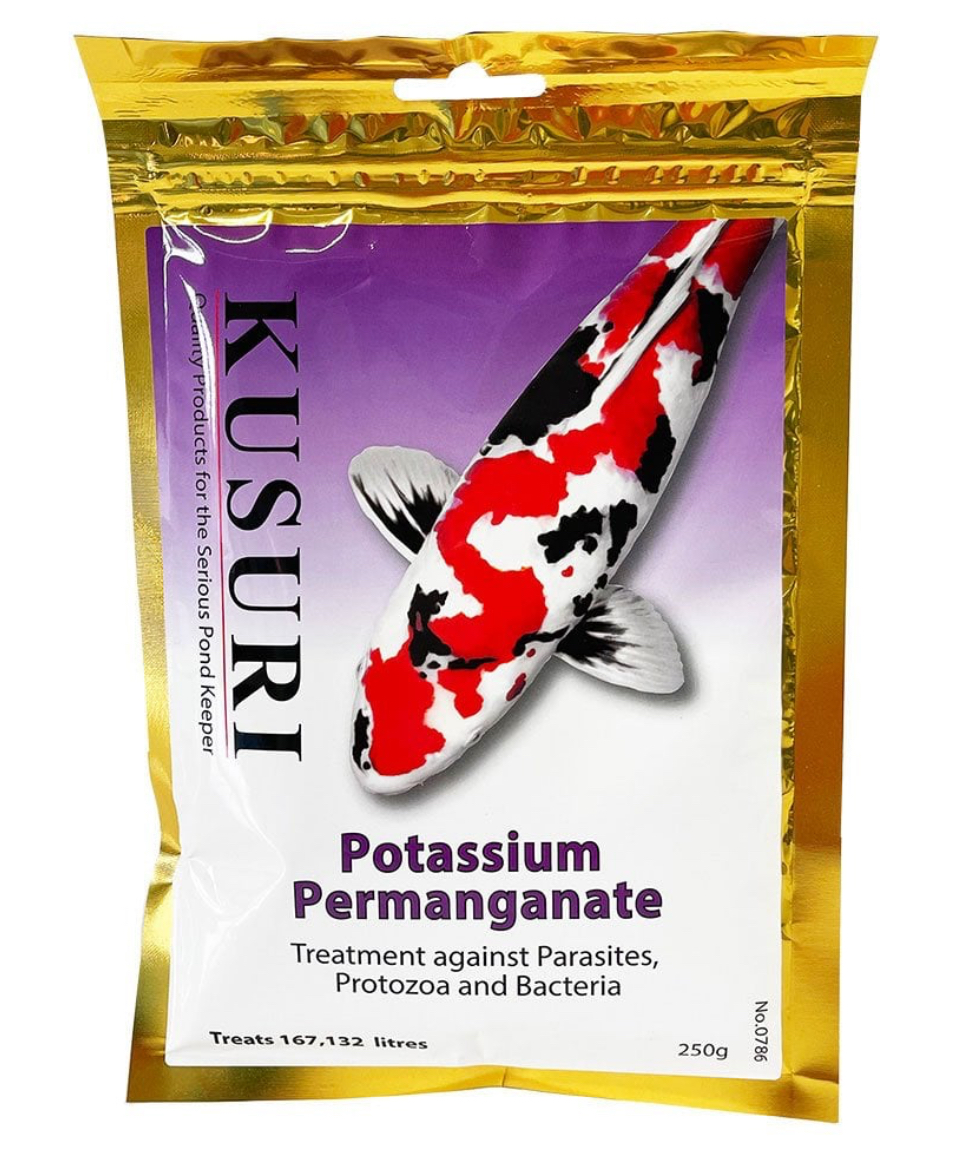 kusuri potassium permanganate 250g - Kirkys Koi